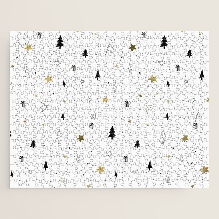Christmas Pattern Jigsaw Puzzle Gallery Image 1