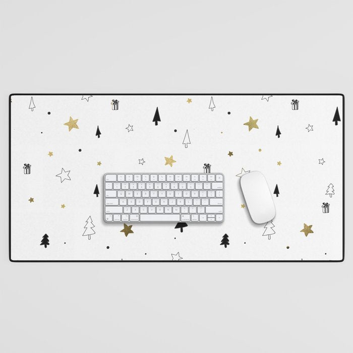 Christmas Pattern Desk Mat Gallery Image 1