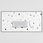 Christmas Pattern Desk Mat Gallery Image 1