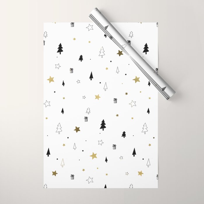 Christmas Pattern Wrapping Paper Gallery Image 1