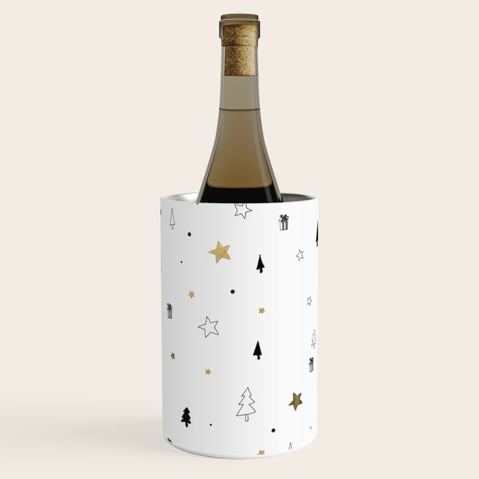 Christmas Pattern Wine Chiller Gallery Image 2