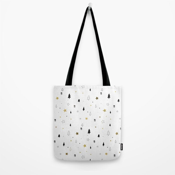 Christmas Pattern Tote Bag Gallery Image 2