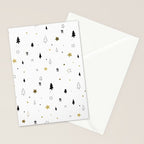 Christmas Pattern Stationery Card Gallery Image 2