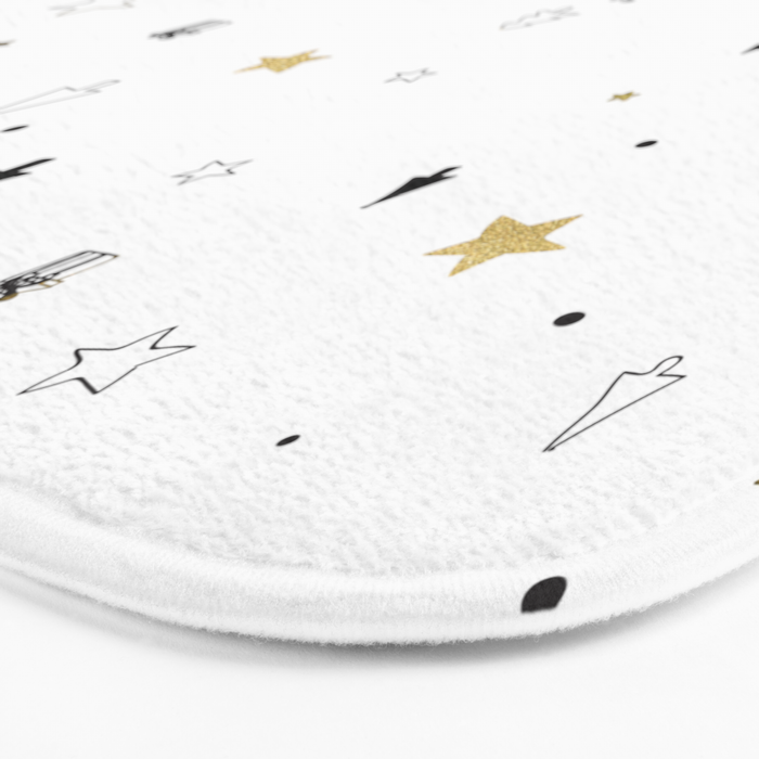 Christmas Pattern Bath Mat Gallery Image 3