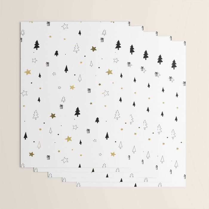 Christmas Pattern Wrapping Paper Gallery Image 3
