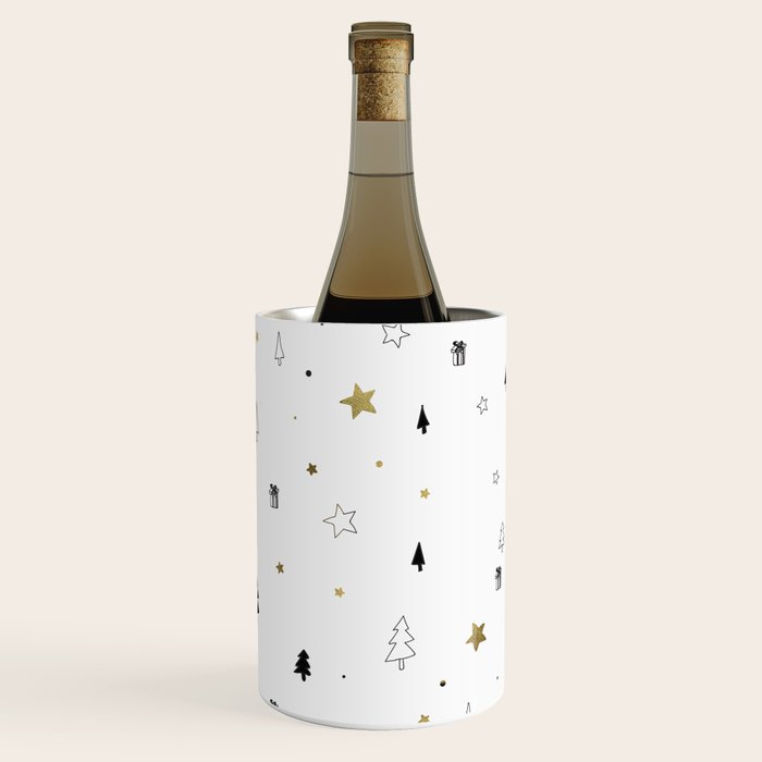 Christmas Pattern Wine Chiller Gallery Image 3
