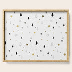 Christmas Pattern Serving Tray Gallery Image 1