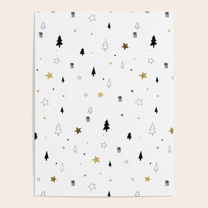 Christmas Pattern Poster Gallery Image 1