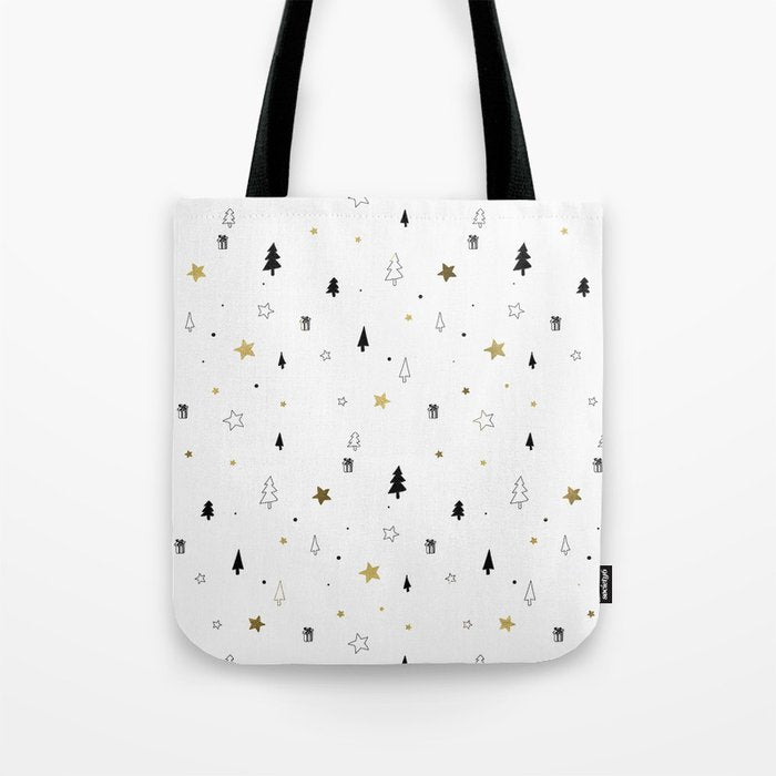 Christmas Pattern Tote Bag Gallery Image 1