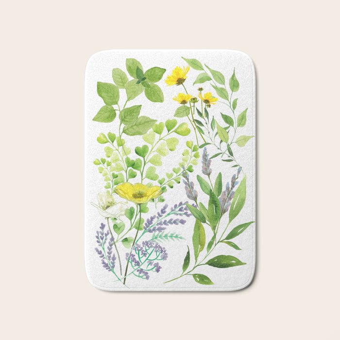 Springtime Bath Mat Gallery Image 1