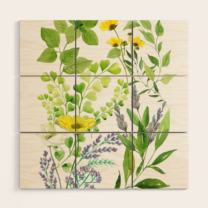 Springtime Wood Wall Art Gallery Image 1