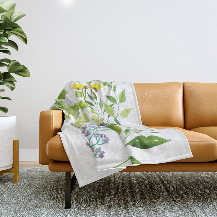 Springtime Throw Blanket Gallery Image 1