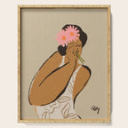 Flowers Tinted Glasses  Serving Tray Gallery Image 1