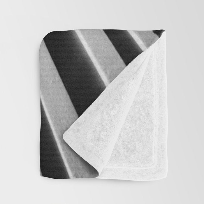 Pittsburgh Pennsylvania Steel City Skyline Bridge Black White Print Throw Blanket Gallery Image 3