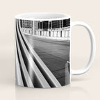 Pittsburgh Pennsylvania Steel City Skyline Bridge Black White Print Coffee Mug Gallery Image 1