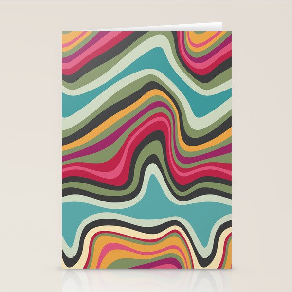 retro wave MANA Stationery Card Gallery Image 2