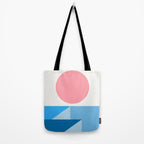 Geometric Landscape 25B Tote Bag Gallery Image 2