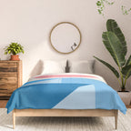 Geometric Landscape 25B Comforter Gallery Image 3