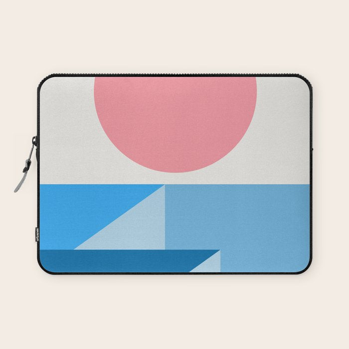 Geometric Landscape 25B Laptop Sleeve Gallery Image 1