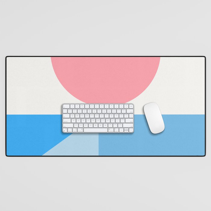 Geometric Landscape 25B Desk Mat Gallery Image 1