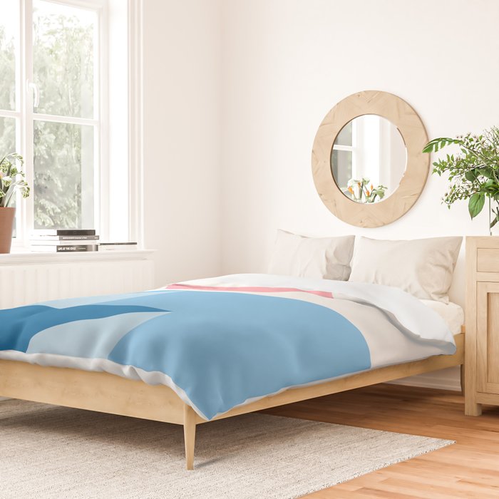 Geometric Landscape 25B Duvet Cover Gallery Image 2