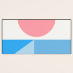 Geometric Landscape 25B Desk Mat Gallery Image 3