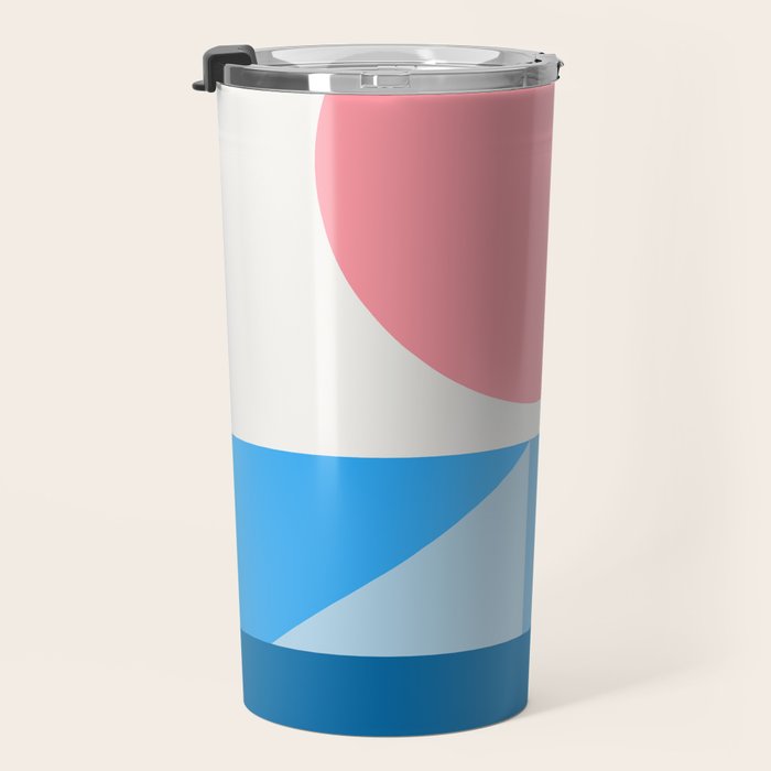 Geometric Landscape 25B Travel Mug Gallery Image 3