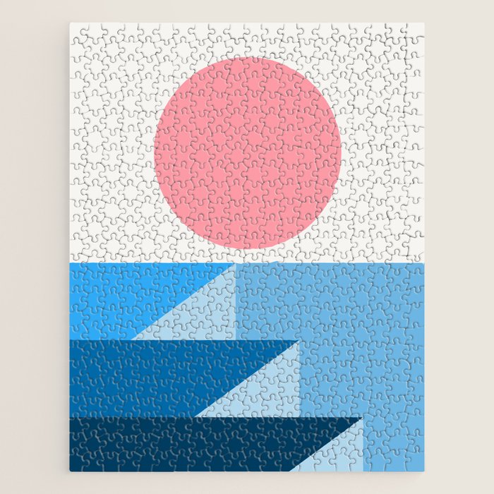 Geometric Landscape 25B Jigsaw Puzzle Gallery Image 1