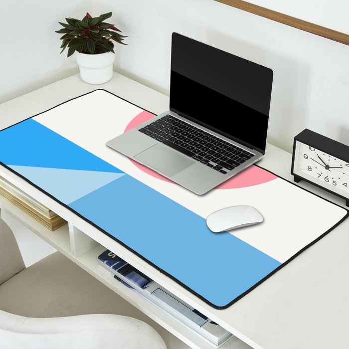 Geometric Landscape 25B Desk Mat Gallery Image 2