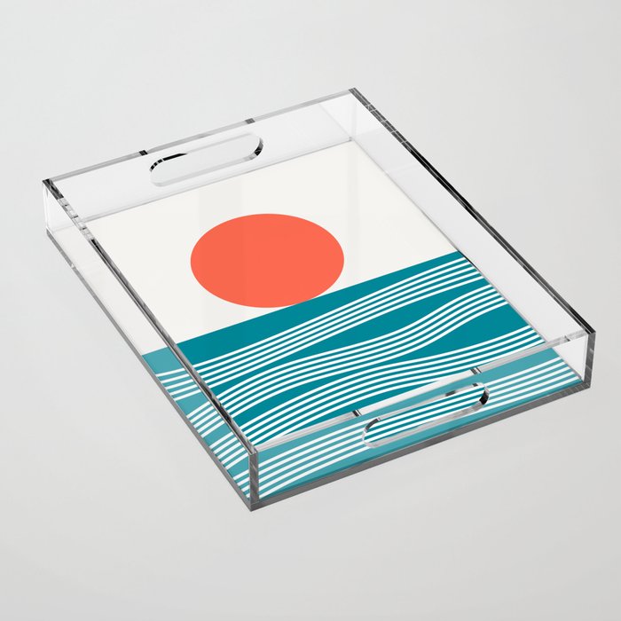 Abstract Landscape 16A Acrylic Tray Gallery Image 1