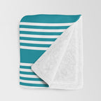 Abstract Landscape 16A Throw Blanket Gallery Image 3