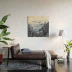 Mountains 14 Wood Wall Art Gallery Image 2