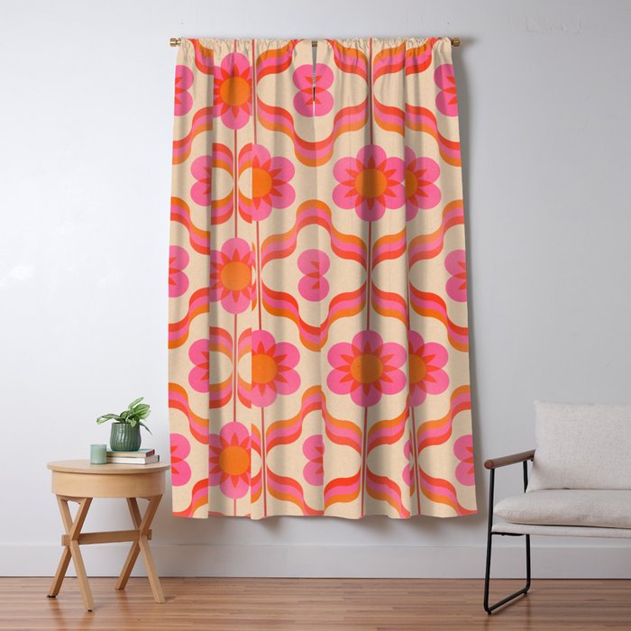 Salvador Dali's garden party Window Curtain Gallery Image 1