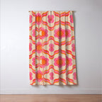 Salvador Dali's garden party Window Curtain Gallery Image 3