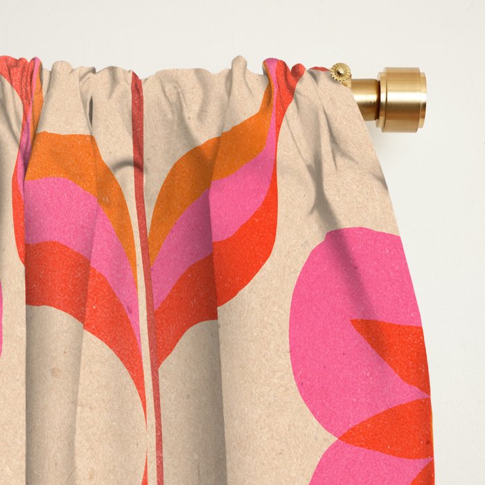 Salvador Dali's garden party Window Curtain Gallery Image 2