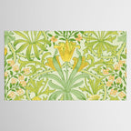 William Morris Woodland Weeds Sap Green Tablecloth Gallery Image 2