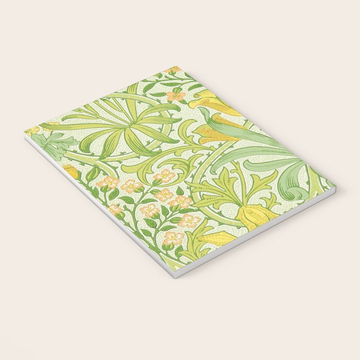 William Morris Woodland Weeds Sap Green Notebook Gallery Image 3