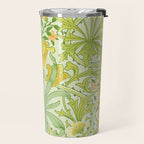 William Morris Woodland Weeds Sap Green Travel Mug Gallery Image 2