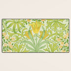 William Morris Woodland Weeds Sap Green Desk Mat Gallery Image 3