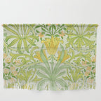 William Morris Woodland Weeds Sap Green Wall Hanging Gallery Image 1