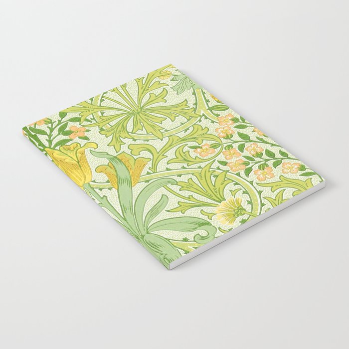William Morris Woodland Weeds Sap Green Notebook Gallery Image 1