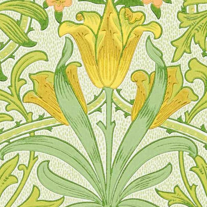 William Morris Woodland Weeds Sap Green Coffee Mug Gallery Image 2