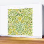 William Morris Woodland Weeds Sap Green Wall Mural Gallery Image 2