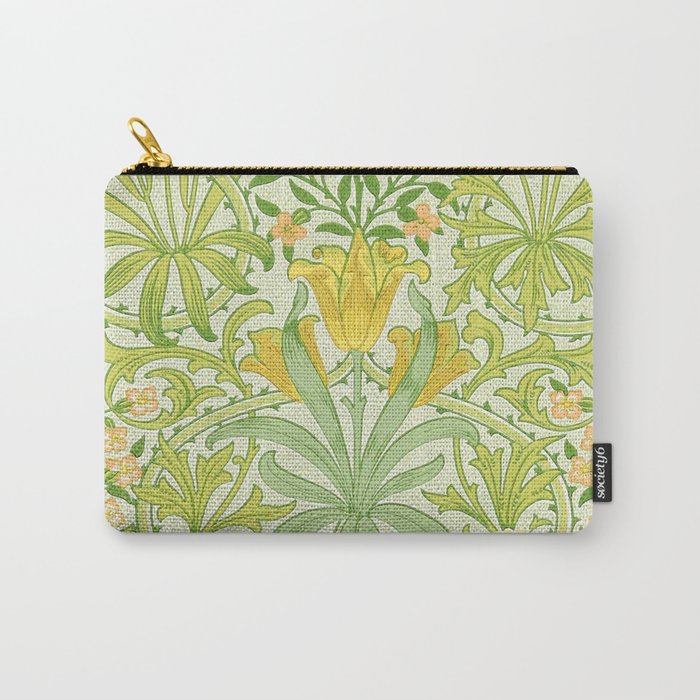 William Morris Woodland Weeds Sap Green Carry All Pouch Gallery Image 1