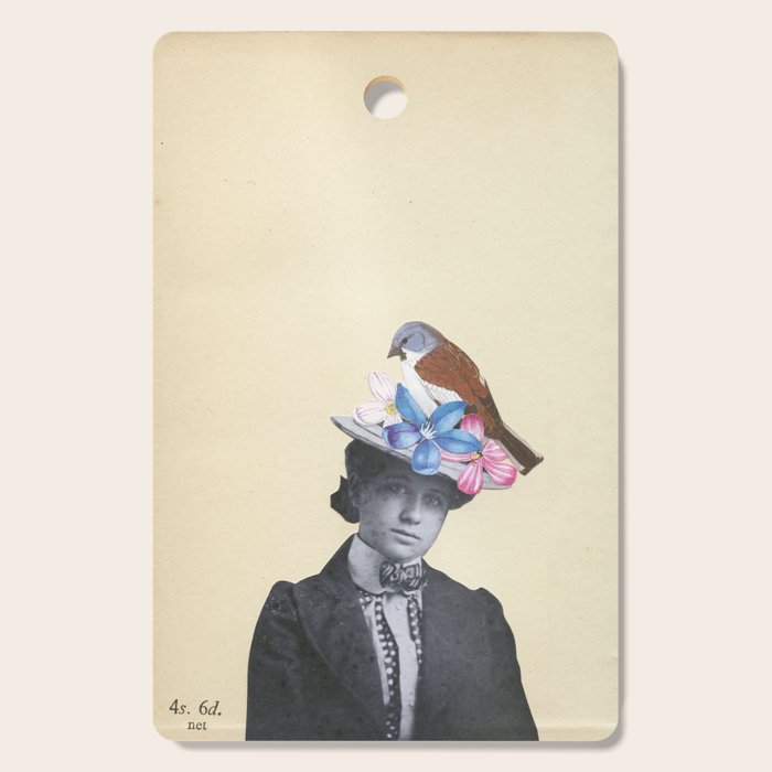 Snow Finch Cutting Board Gallery Image 1