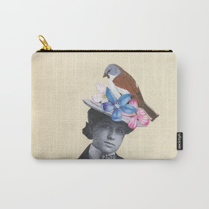 Snow Finch Carry All Pouch Gallery Image 1