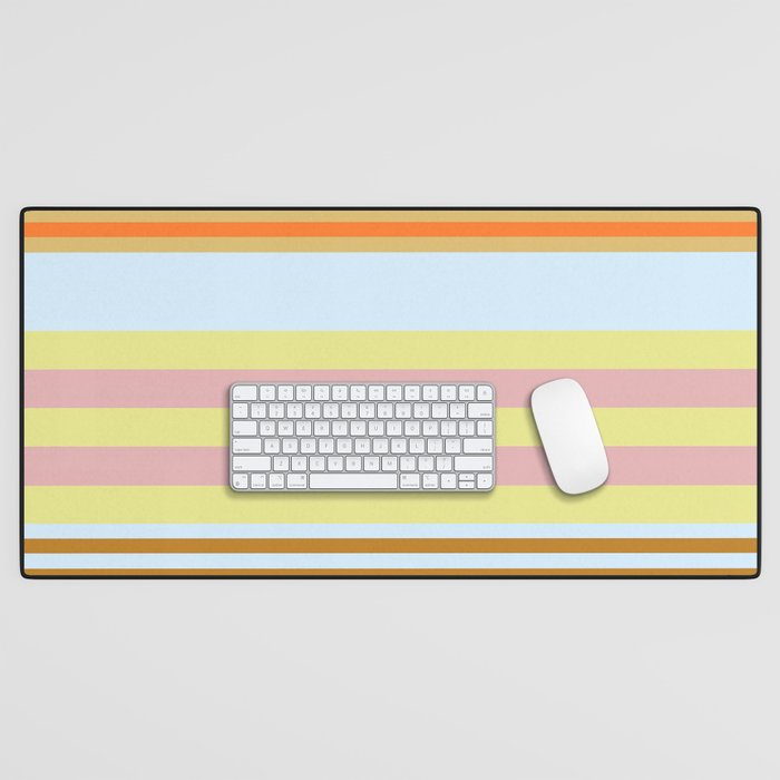 stripe pattern 03 Desk Mat Gallery Image 1