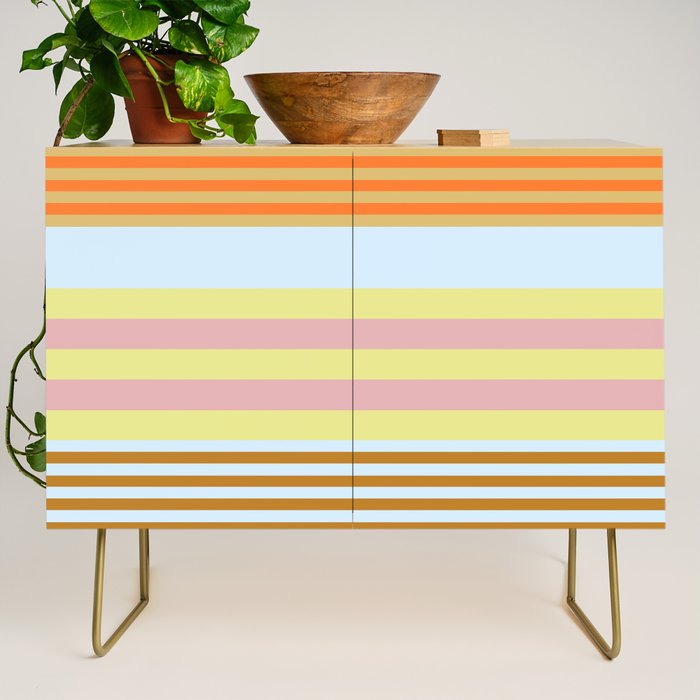 stripe pattern 03 Credenza Gallery Image 1