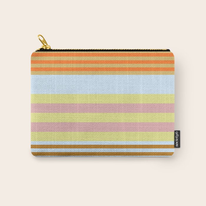 stripe pattern 03 Carry All Pouch Gallery Image 1
