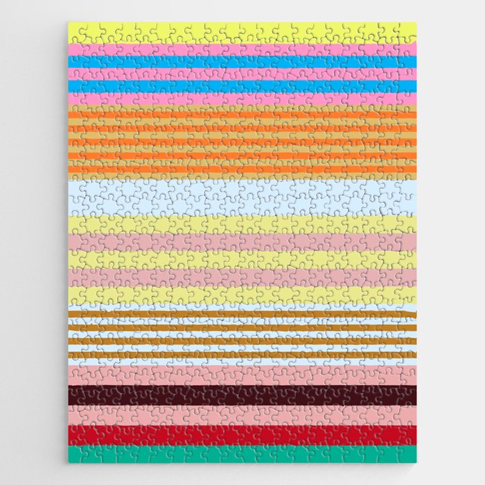 stripe pattern 03 Jigsaw Puzzle Gallery Image 1